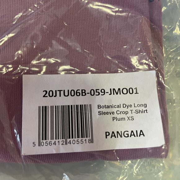 NWT Pangaia long sleeve crop top - Picture 3 of 4